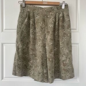 LANA LEE PETITE || Vintage floral shorts